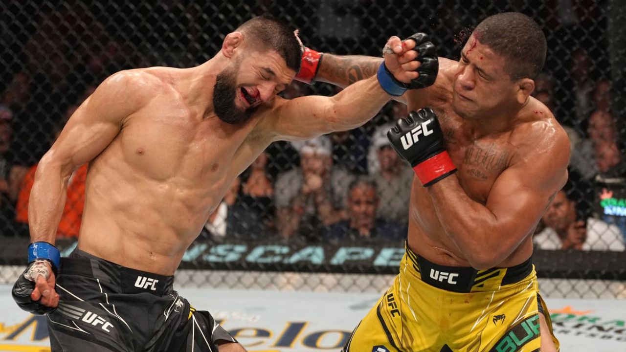 Khamzat Chimaev Gilbert Burns