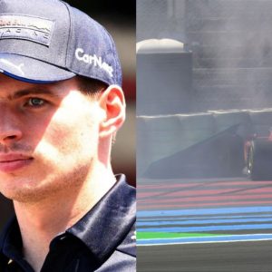 "He's alright, thanks for asking"- Max Verstappen checks on Charles Leclerc after 5-time race winner crashes out at French GP