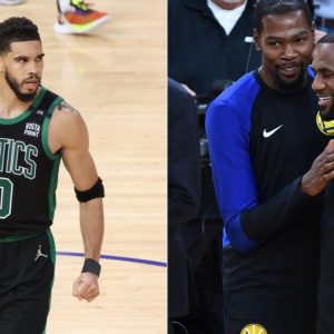 “Jayson Tatum mentioned Kevin Durant and LeBron James but didn’t list Wiggins and Butler”: NBA Twitter reacts as the ECF MVP reveals the players he likes going against