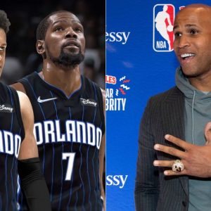 “Paolo Banchero, if Kevin Durant is in an Orlando uniform, you’ll be in a Brooklyn uniform”: Richard Jefferson trolls the rookie for posting a photoshopped picture of KD in Magic colors  