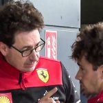 What did Mattia Binotto say to Charles Leclerc after British Grand Prix race?