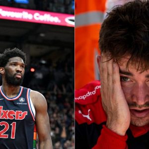 "Every week is more incredible than the other"– Joel Embiid star trolls $1.3 billion F1 team for spoiling Charles Leclerc's race