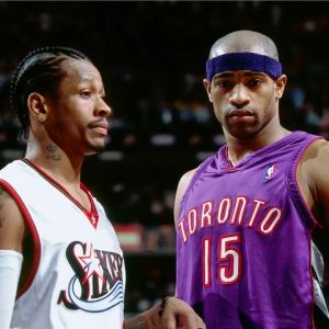 $115 Million worth Vince Carter committed career’s biggest mistake by attending graduation on Game 7 day vs Allen Iverson’s Sixers