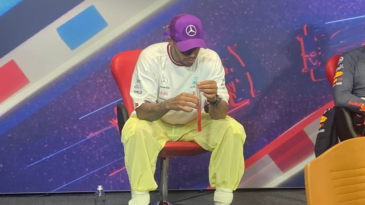 "Takes me back to my childhood": Lewis Hamilton enjoys a $1 treat after claiming P2 in the 2022 French GP