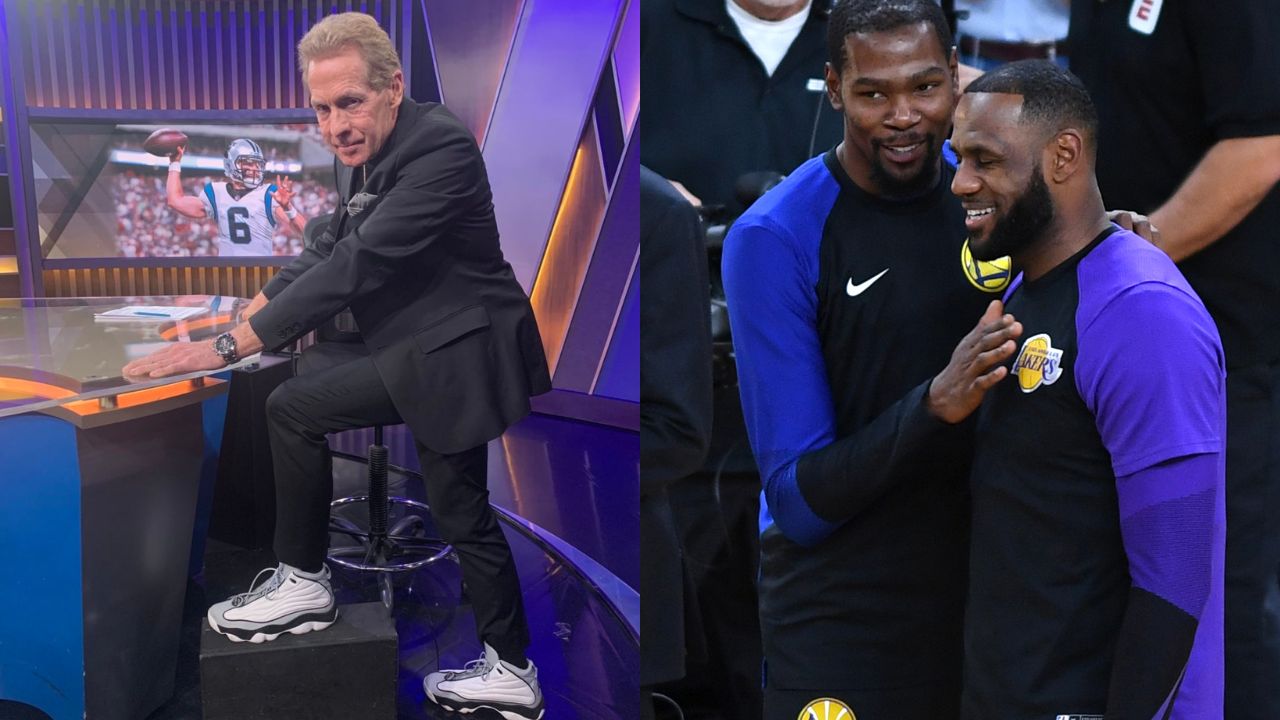 "LeBron James for Kevin Durant makes so much sense": Skip Bayless seconds Bleacher Report's proposed trade