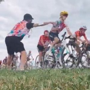 Valtteri Bottas spotted providing 'race support' for $5 Million cyclist girfriend