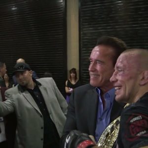 Georges St-Pierre Arnold Schwarzenegger
