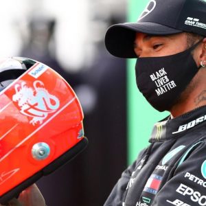 Lewis Hamilton breaks Michael Schumacher and Alain Prost's records after a third place finish at the British Grand Prix