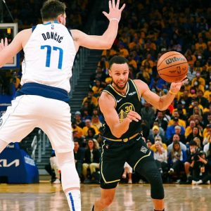 "Luka Doncic-70, Stephen Curry-68!" 6'7" Mavericks man has shockingly scored more three-pointers than GOAT shooter in their first 20 playoff games