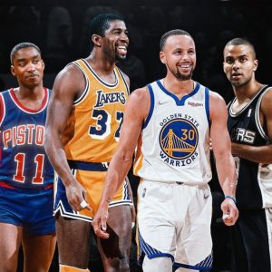 One of only 6 point guards to ever win Finals MVP, Stephen Curry, is the highest point-getter over Magic Johnson, Isiah Thomas, and other legendary PGs