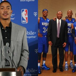 A 6ft 2” rookie Derrick Rose torched reigning NBA champs Paul Pierce, Ray Allen and Rajon Rondo led Boston Celtics in his Playoffs debut