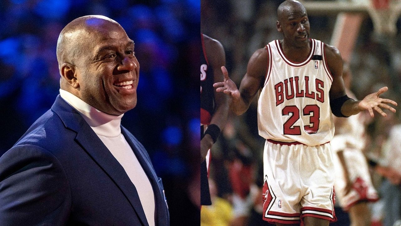 “Michael Jordan stared me down because I destroyed him at cards”: Magic Johnson recalled the iconic ‘Shrug’ against Blazers in 1992