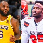 LeBron James hypes up Myles Garrett after receiving a 99 rating in Madden 23