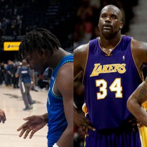 "Go out there and play at a level that hasn't been seen since Shaquille O'Neal and Kobe Bryant": Karl-Anthony Towns reveals his ceiling with Anthony Edwards