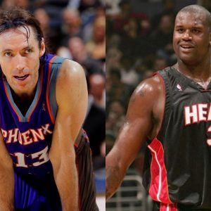 “Steve Nash and the Suns did nothing while I won a title!”: 7-footer Shaquille O’Neal went off on Nash winning an MVP over him.