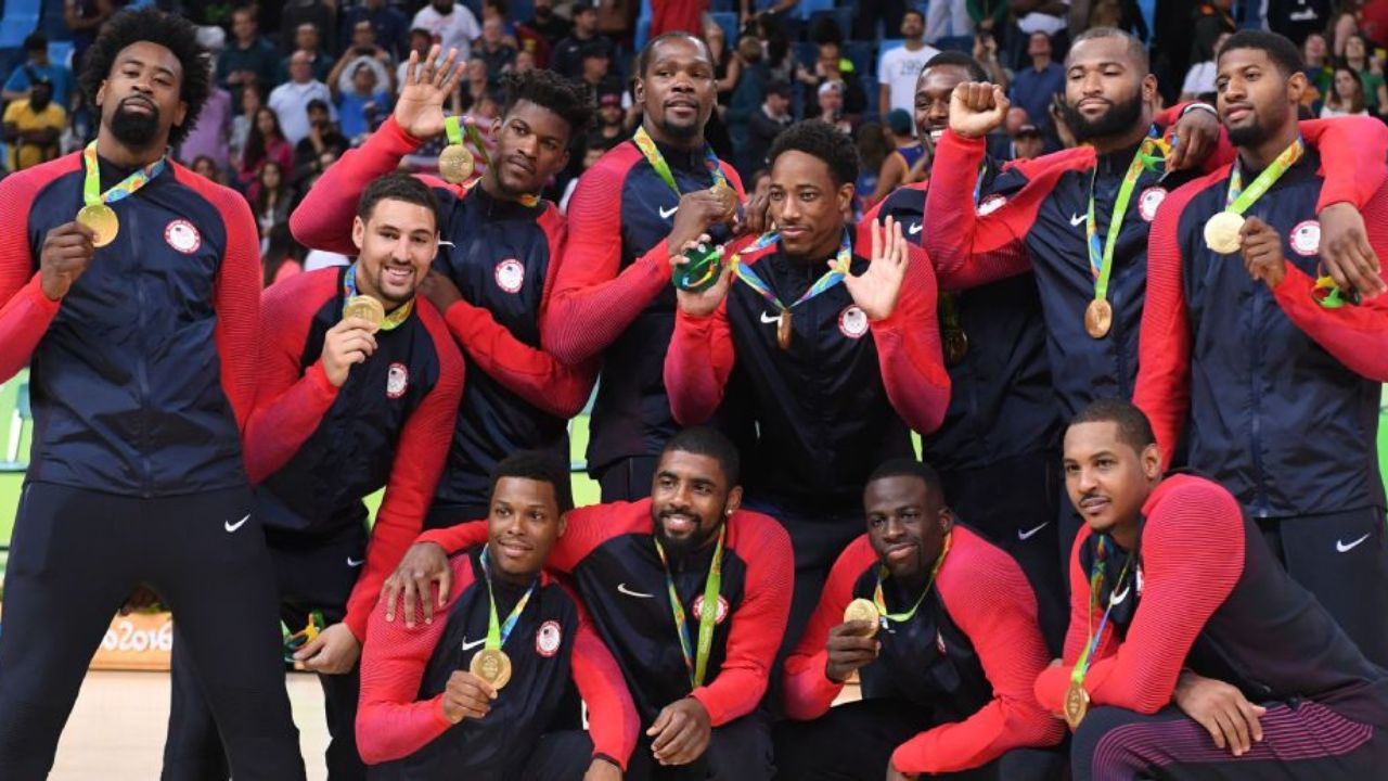 $230 million trio Kyrie Irving, Jimmy Butler, and Demar DeRozan jam out 'A Thousand Miles' to ridicule Carmelo Anthony