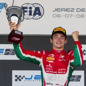 When Charles Leclerc won the 2017 Formula two Championship and the wrong national anthem was played for his podium celebrations