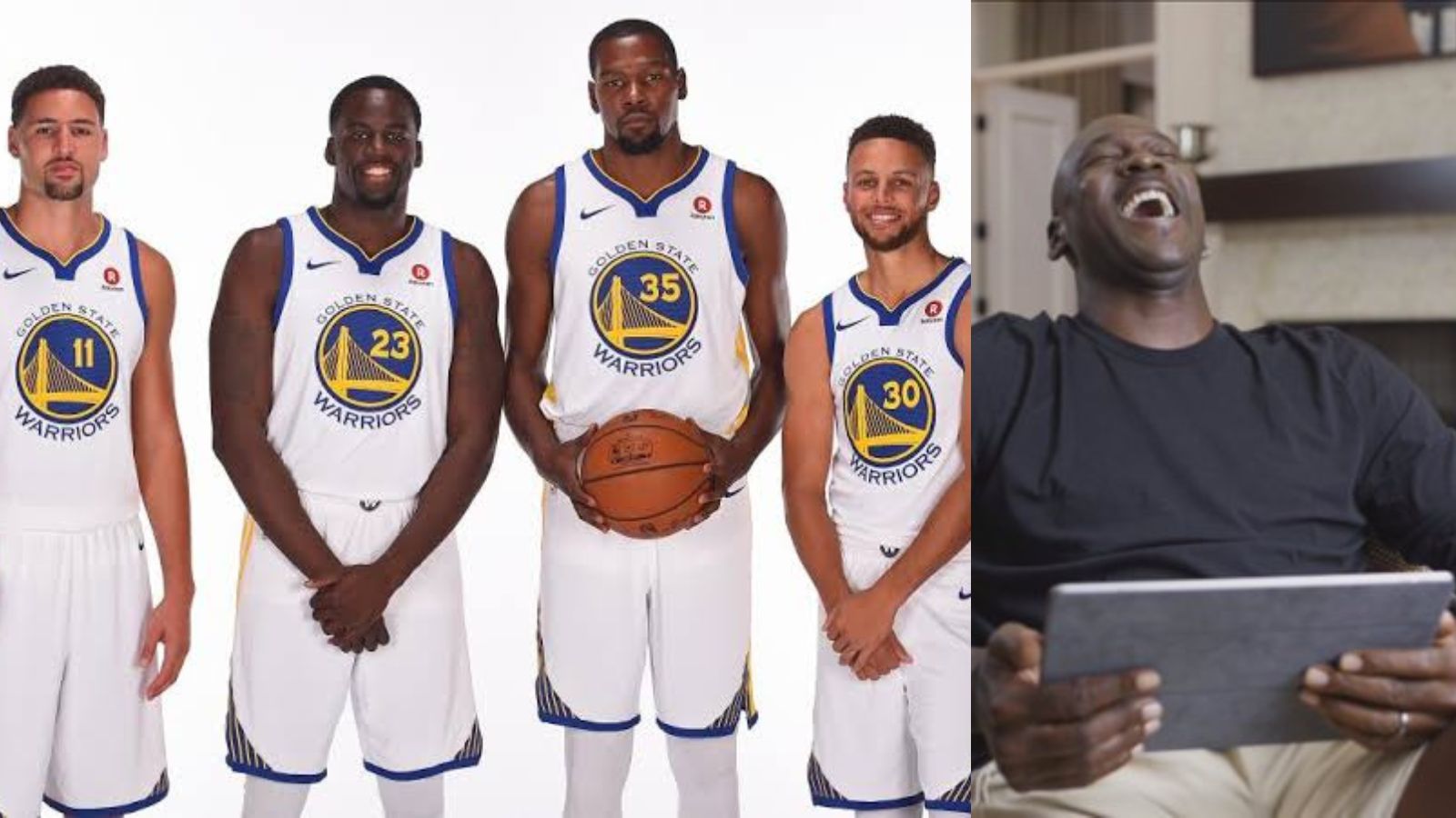 6ft 6’ Warriors forward, Draymond Green’s “2017 Warriors would beat Michael Jordan’s Bulls easily” tweet draws flak from fans