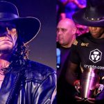 Israel Adesanya and The Undertaker