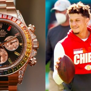 Patrick Mahomes shows off with '$1 million plus' jewelry collection that would make watch enthusiasts jealous