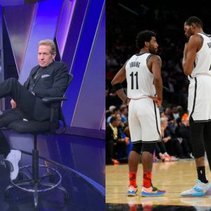 "Kevin Durant saved Stephen Curry's legacy twice, Kyrie Irving saved LeBron James'": Skip Bayless on Nets duo being saviors to Chris Paul and King James