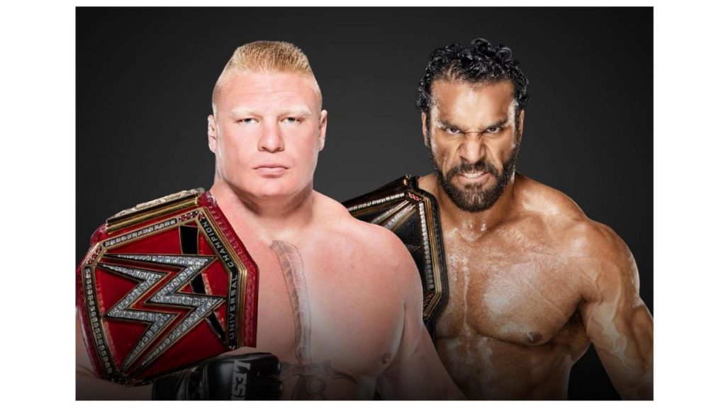 Brock Lesnar and Jinder Mahal