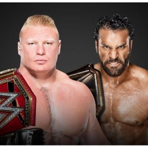Brock Lesnar and Jinder Mahal