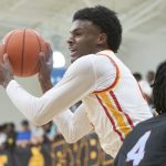 Billionaire LeBron James hypes up son Bronny James as he fills up entire gyms during his Nike EYBL tournament