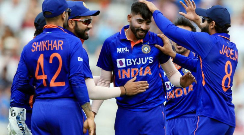 IND vs WI ODI squad 2022 players list: IND vs WI schedule players list