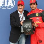 "The smooth operator at his brilliant best!"- F1 Twitter lauds Carlos Sainz after Ferrari ace bags first ever pole position