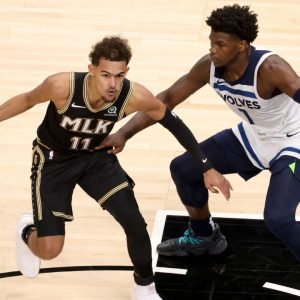 "Anthony Edwards, Trae Young team-up confirmed!": NBA Twitter reacts to new Sprite bottle ad featuring 6'5" Wolves man alongside Hawks star