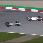 "It was Michael Schumacher driving the Haas today"- F1 Twitter reacts to Mick Schumacher defending his position against Lewis Hamilton