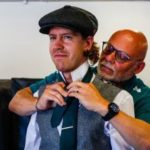 "Seb is now a peaky blinder" - F1 Twitter reacts to 35-year-old Sebastian Vettel being unable to knot a tie