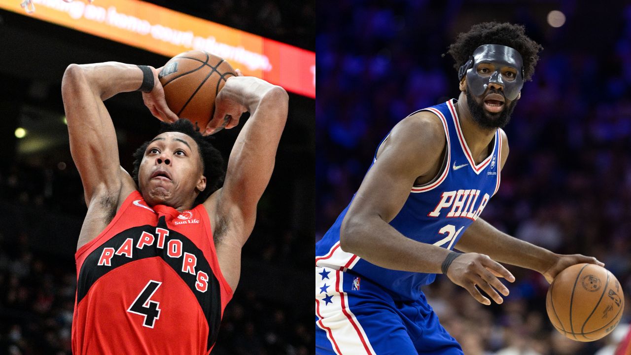 “We’re selling Joel Embiid’s a** immediately!”: Scottie Barnes roasts $147 million Sixers star after pulling his NBA 2K22 card