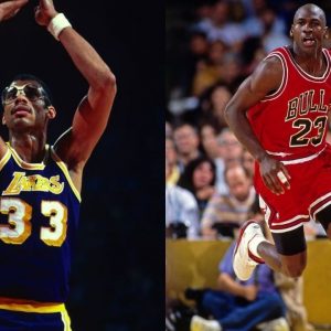 “Kareem Abdul-Jabbar has more seasons with a top 5 MVP vote-getter than Michael Jordan”: Nick Wright explains how the 7’2” Lakers icon is better than the 6’6” Bulls GOAT