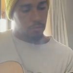 "We got $100,000 for the guitar bought by my brother Hamilton"– Lewis Hamilton is the owner of Prince's Custom Gold Leaf Fender Stratocaster