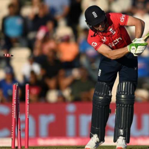 Jos Buttler wicket today: B Kumar castles Jos Buttler with an absolute jaffa in Southampton T20I