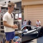 Charles Leclerc's $1 Million customized Ferrari 488 Pista Spider towed