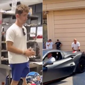 Charles Leclerc's $1 Million customized Ferrari 488 Pista Spider towed