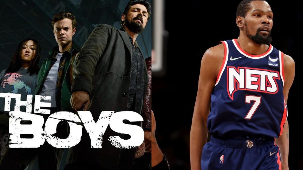 What timeline are we in? Kevin Durant is being recruited by Vought International as the first seven-footer to join forces with Homelander?