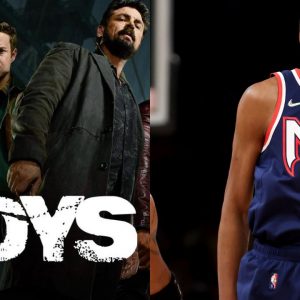 What timeline are we in? Kevin Durant is being recruited by Vought International as the first seven-footer to join forces with Homelander?