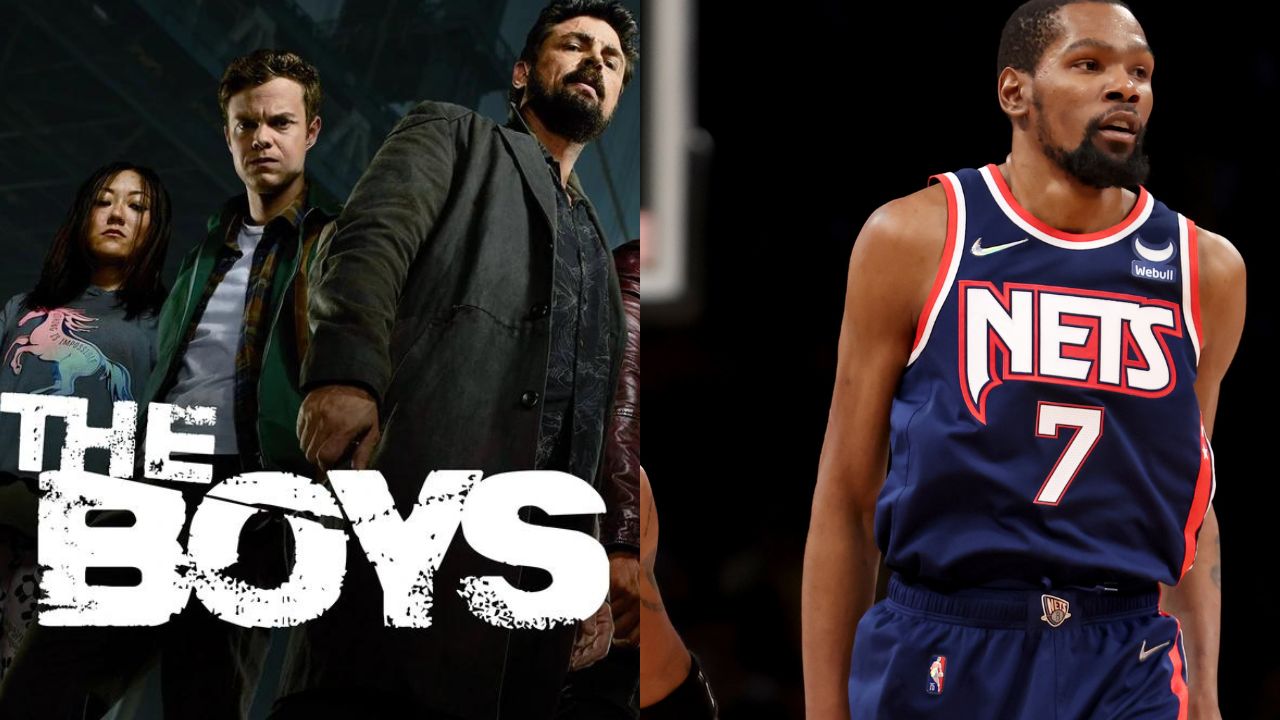 What timeline are we in? Kevin Durant is being recruited by Vought International as the first seven-footer to join forces with Homelander?