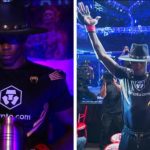 The Undertaker reacts to Israel Adesanya's entrance