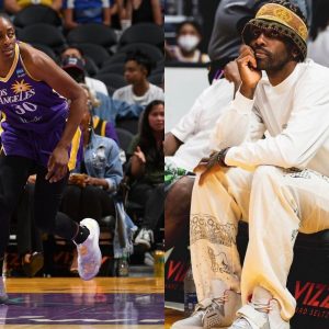 “Free Kyrie Irving, he wanna be a Laker so bad”: Nets star shows up in Crypto.com Arena for an LA Sparks game, NBA Twitter goes into a frenzy