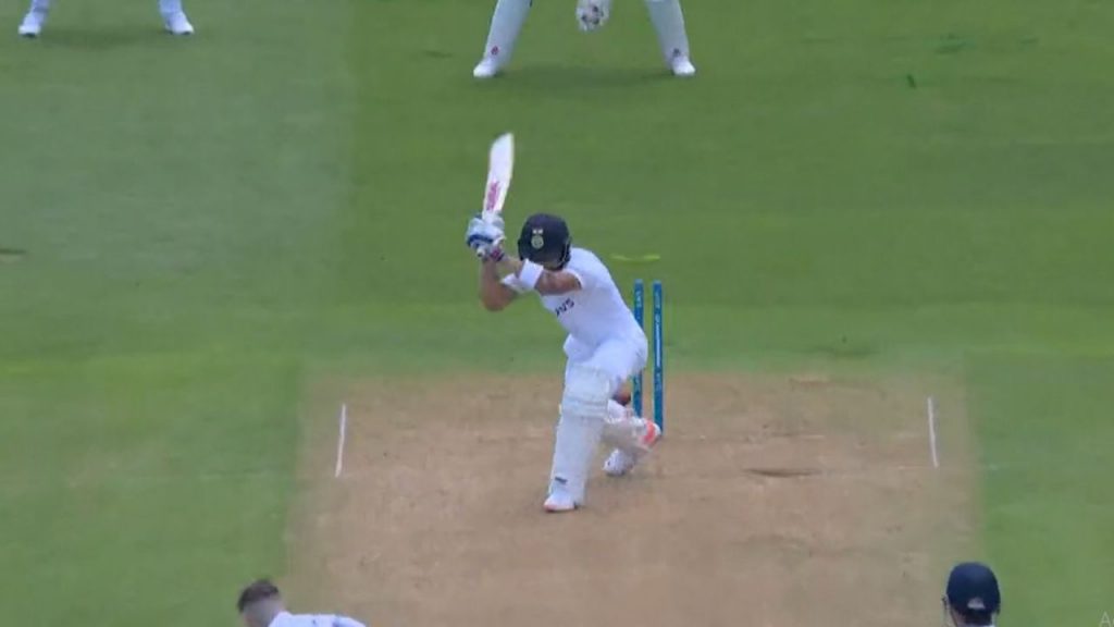Virat Kohli out today: Virat Kohli wicket off Matthew Potts in Edgbaston Test Day 1
