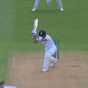 Virat Kohli out today: Virat Kohli wicket off Matthew Potts in Edgbaston Test Day 1