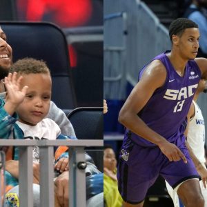 "Stephen Curry watches Kings rookie Keegan Murray dominate the Warriors": The 6"8', 225-pound forward puts on a show