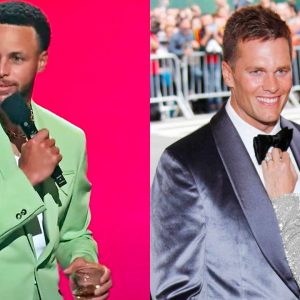 "Tom Brady would rather get hit by Aaron Donald than hang out with Gisele Bündchen": Stephen Curry roasts Bucs QB for not spending time with his $400 million supermodel wife during 2022 ESPYs