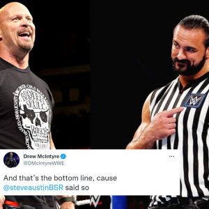 Drew McIntyre talks about Steve Austin