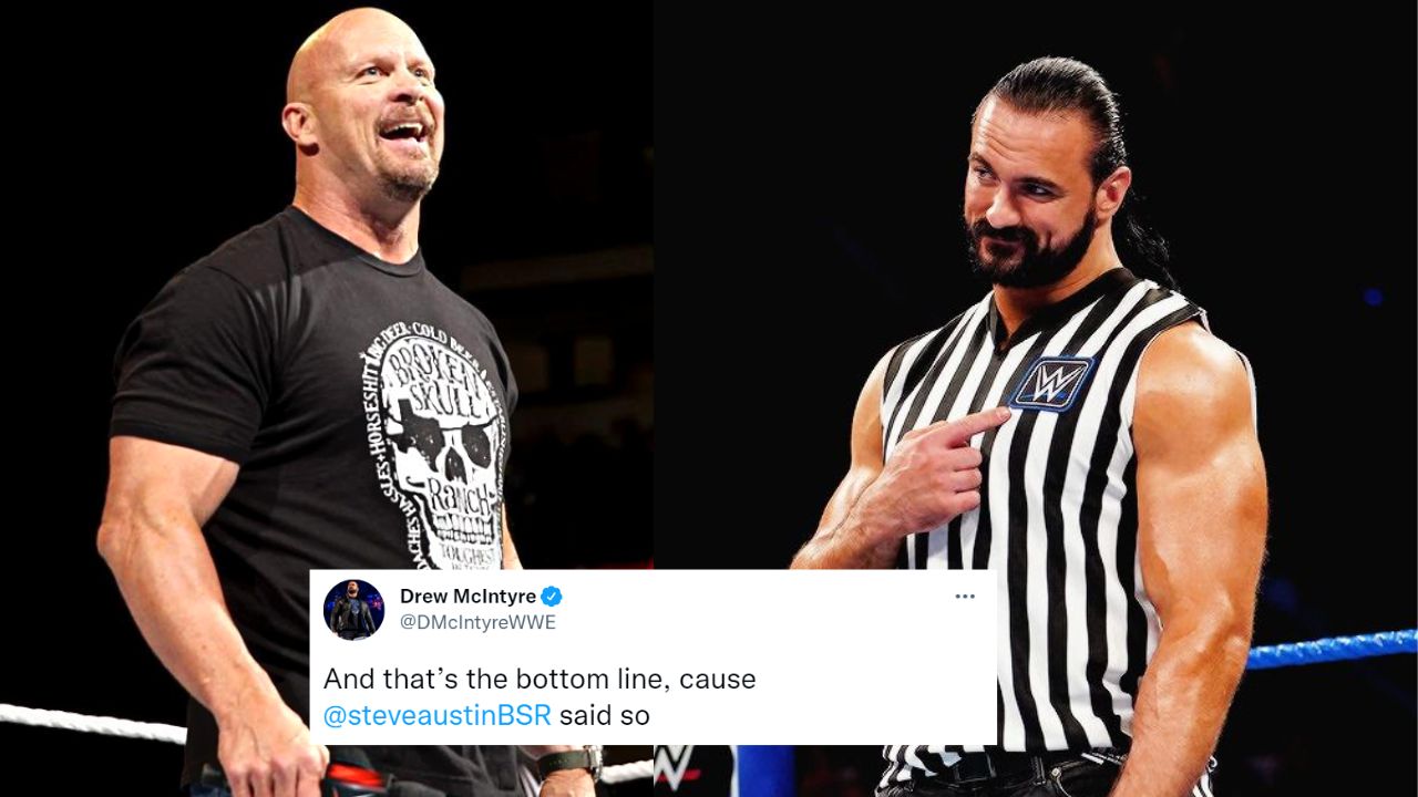 Drew McIntyre talks about Steve Austin